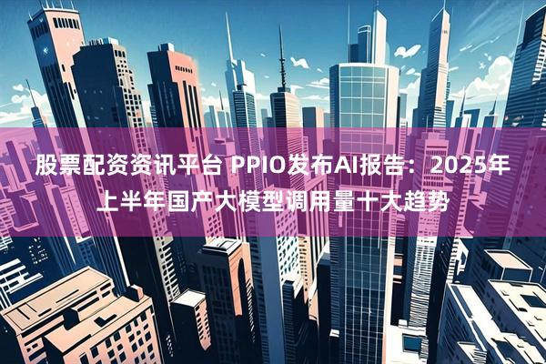 股票配资资讯平台 PPIO发布AI报告：2025年上半年国产大模型调用量十大趋势